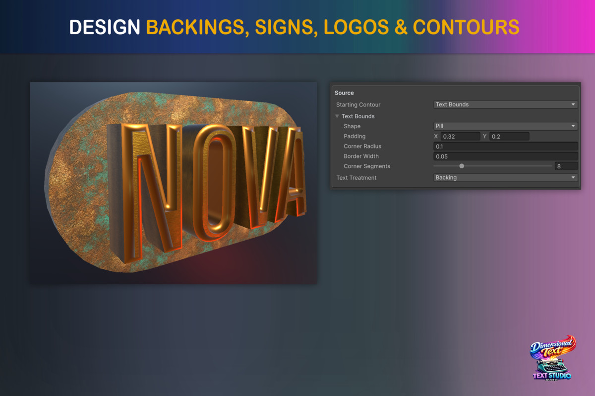 Text Studio 3D - Animated 3D Text & Typography for Unity, image 8