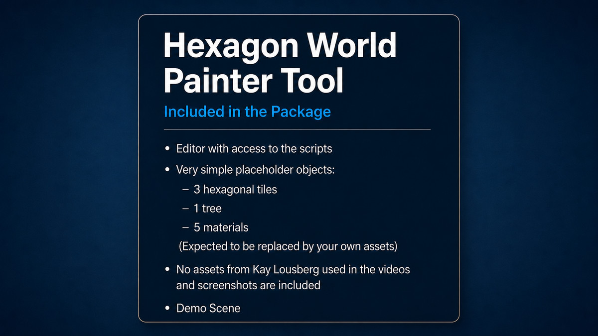 3D Hex World Painter
