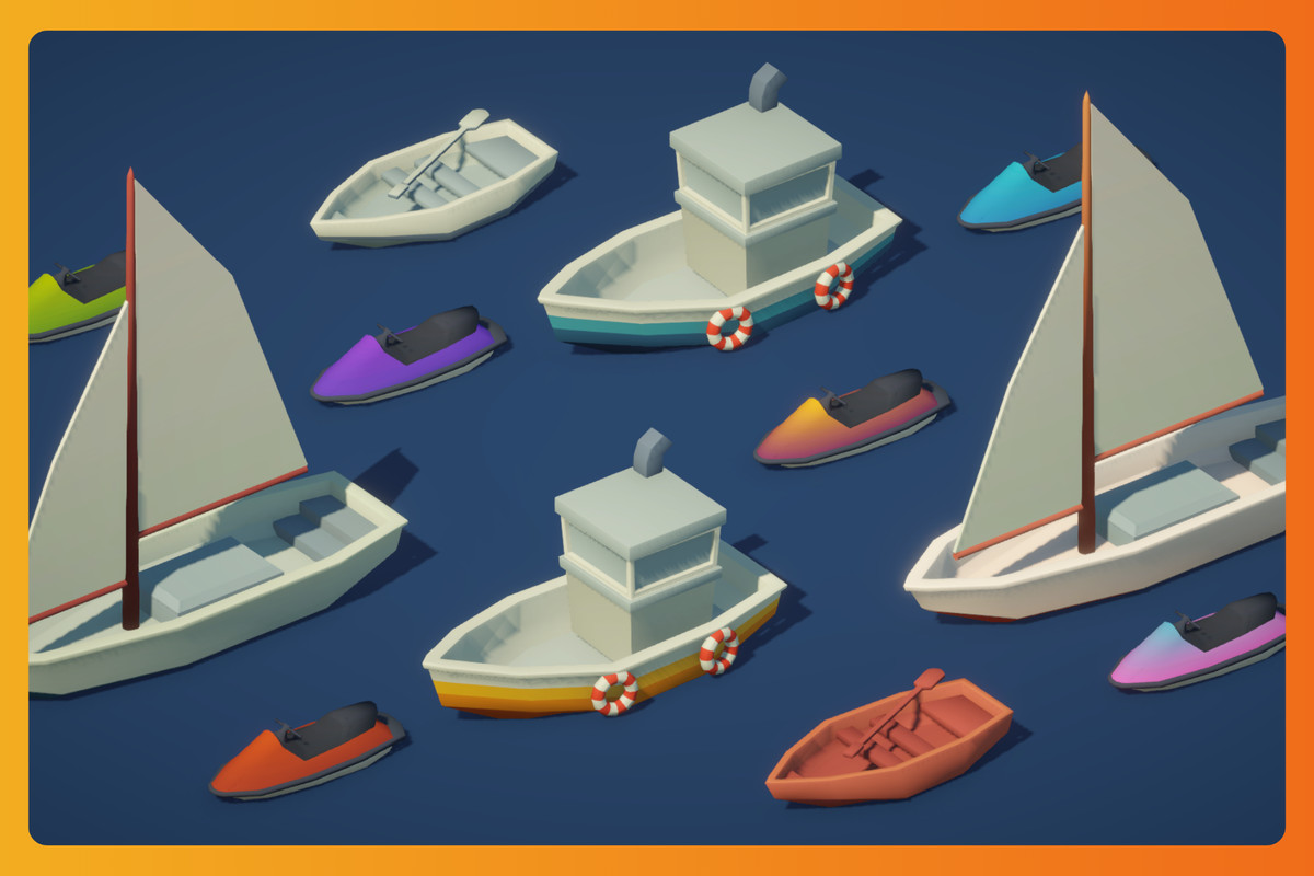 Beach City MEGA Pack - Low Poly Assets