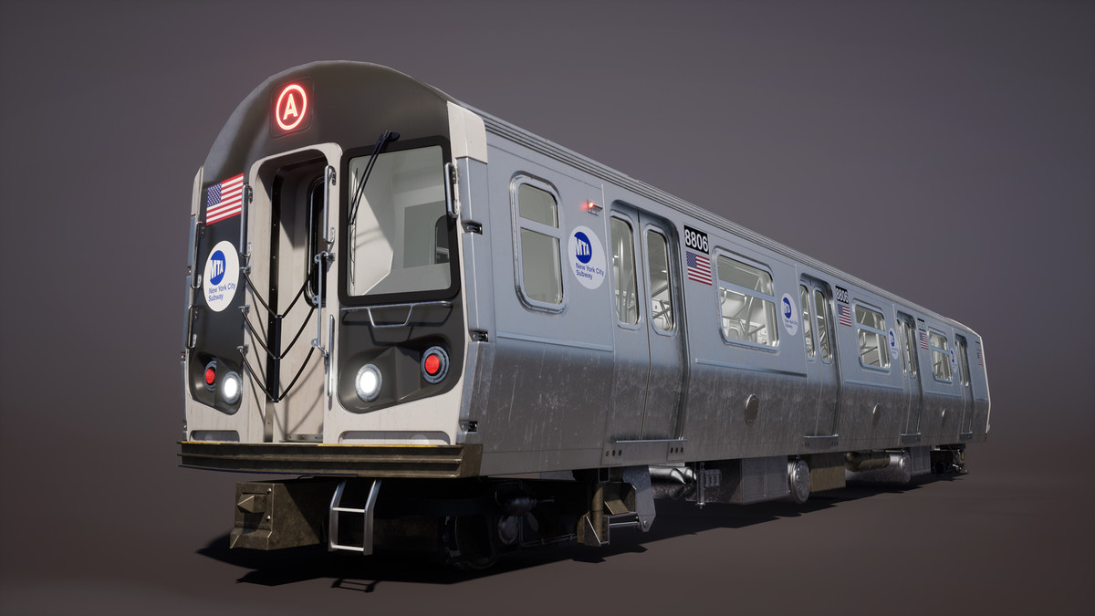 Subway Realm - Game-Ready NYC Metro Station