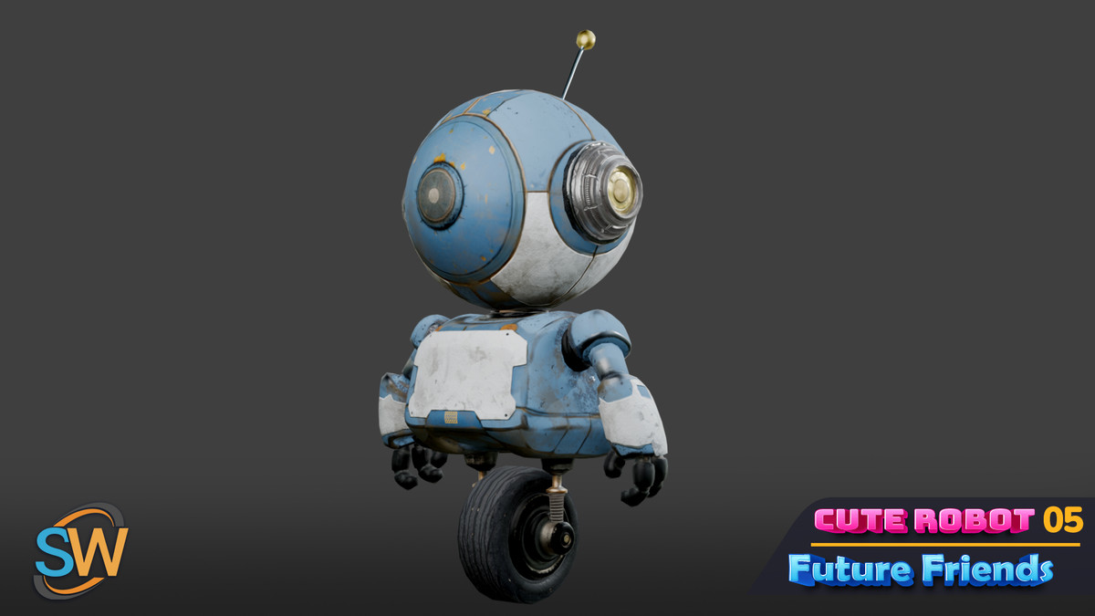 Cute Robot 05 - Future Friends