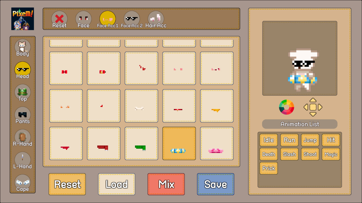 Character Maker - Pixem Animal