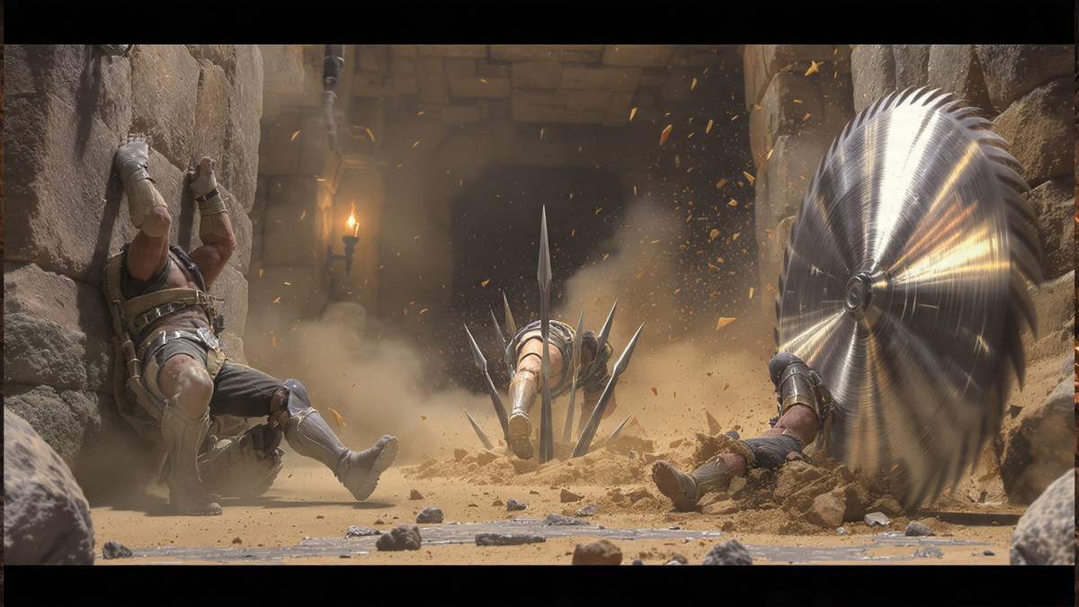 Environment Trap Death Animations Pack