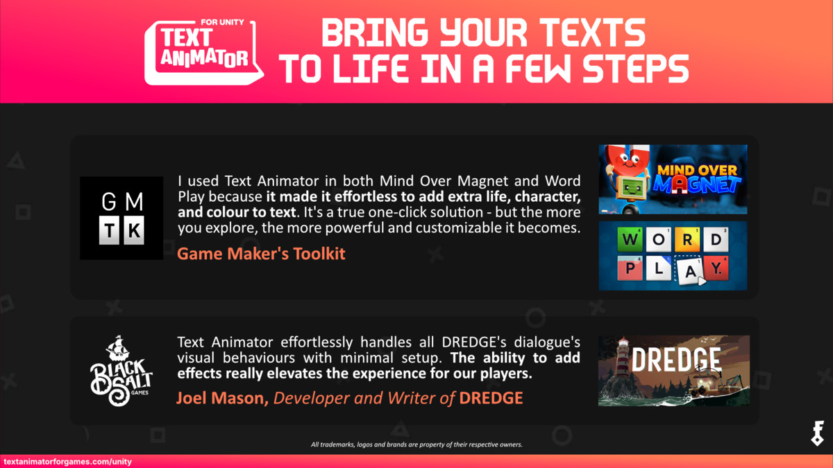 Text Animator for Unity | UI Toolkit and Text Mesh Pro
