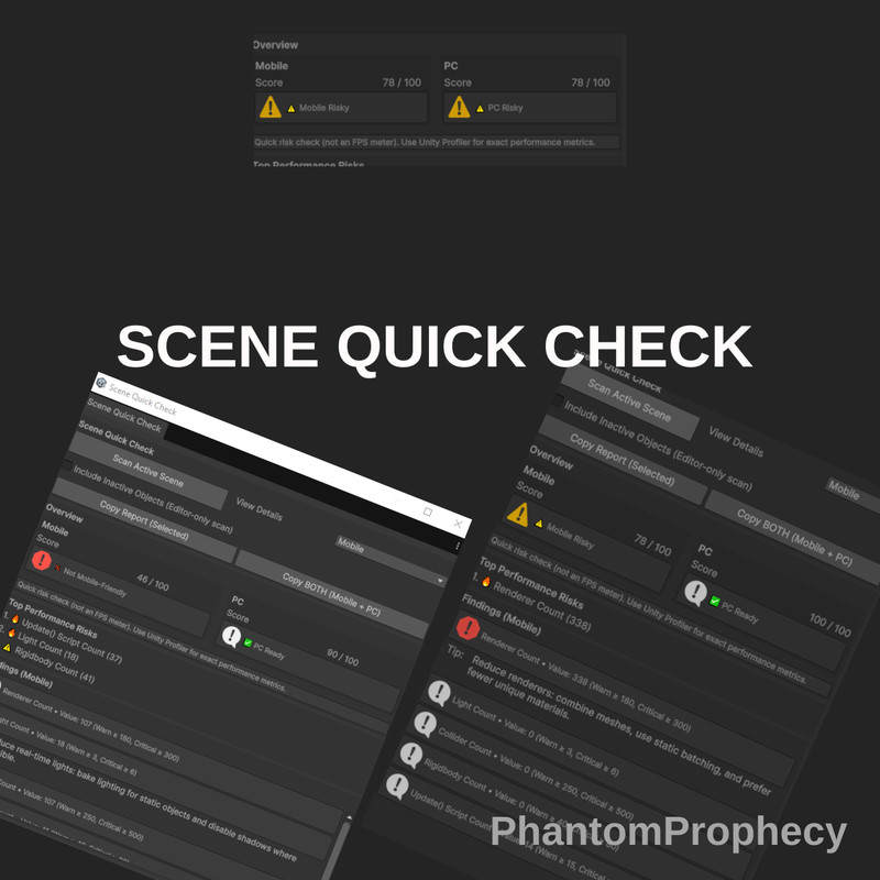 Scene Quick Check