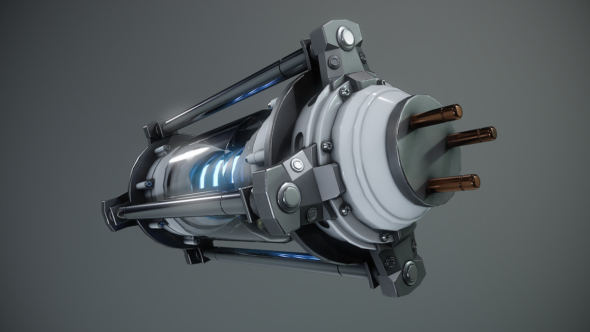 Futuristic Battery – Sci-Fi Power Source