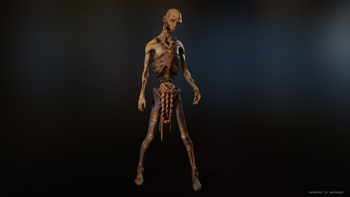 Zombie creepy