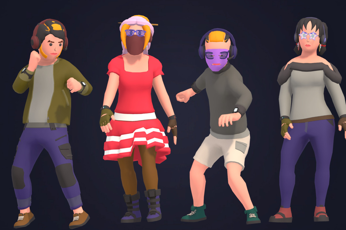 Customizable 3D City Characters Vol 3