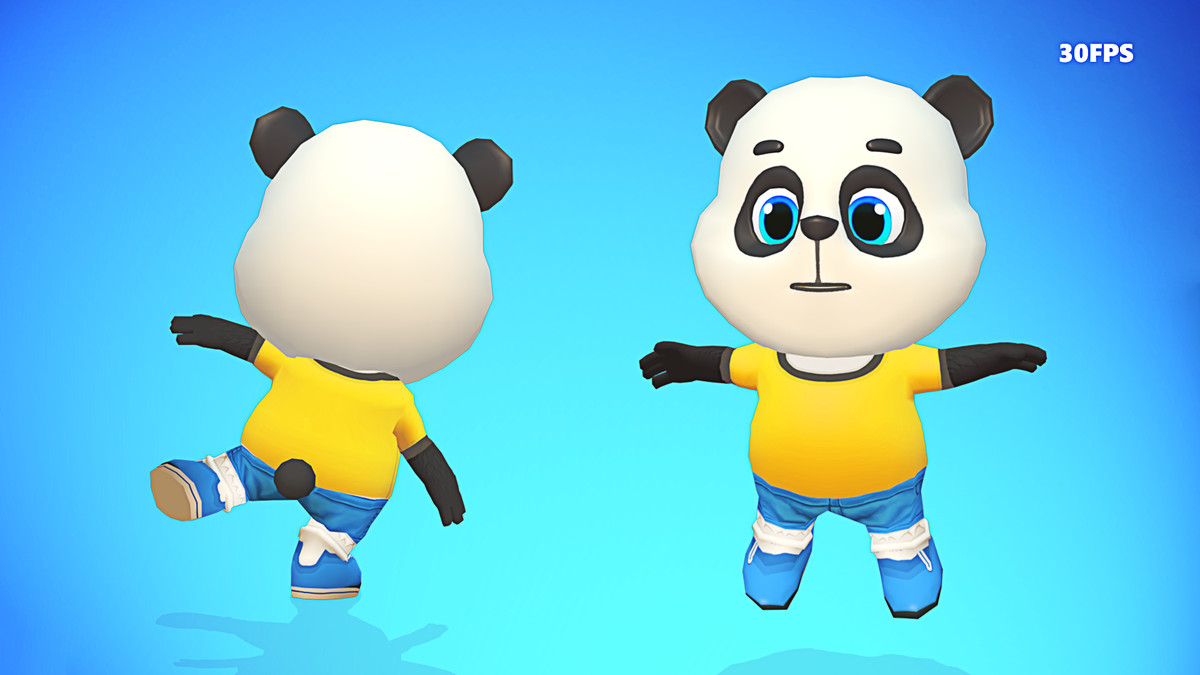 Panda Animated