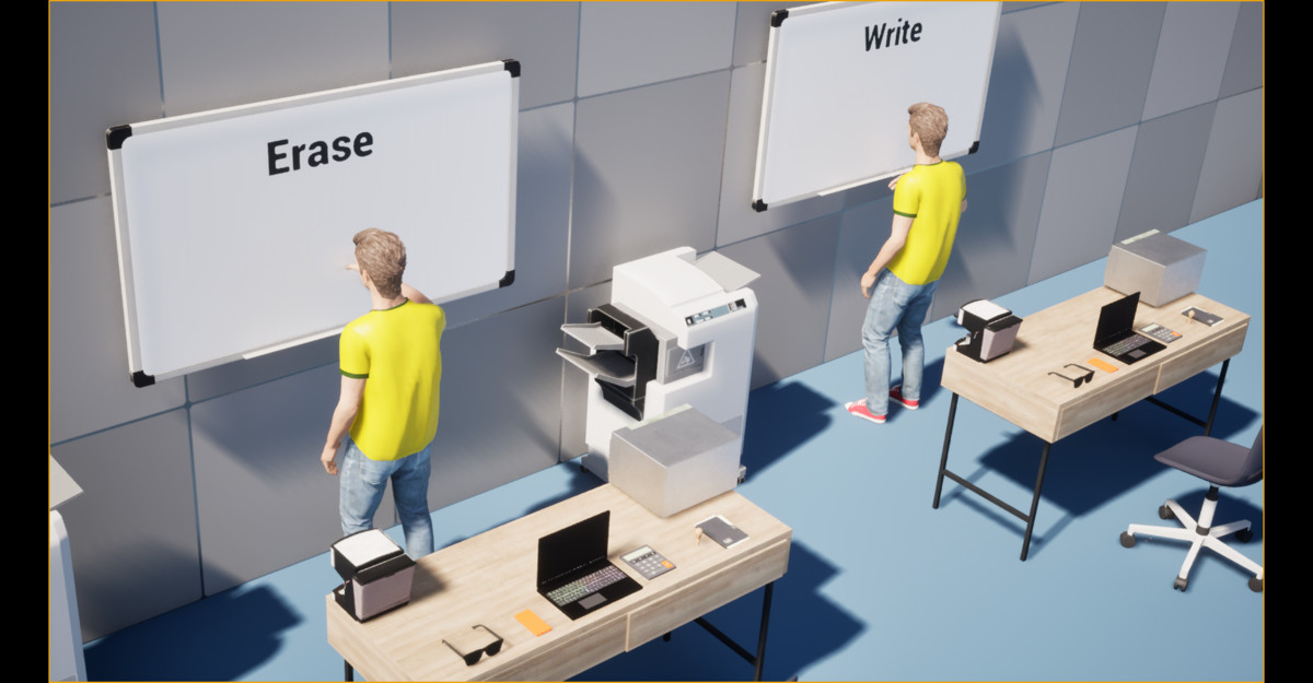 Office Worker Animation