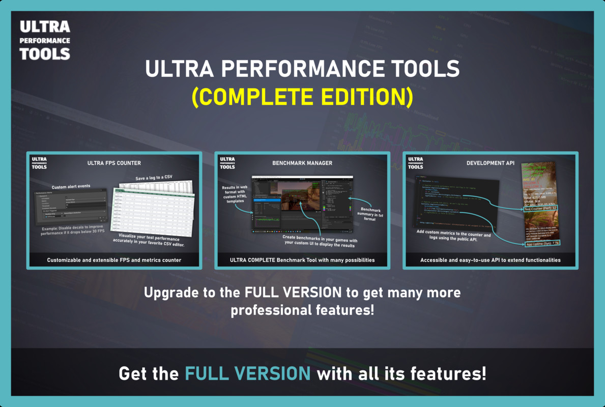 Ultra Performance Tools - LITE