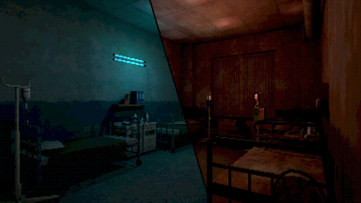 PSX Horror Hospital (Retro PS1 Style)