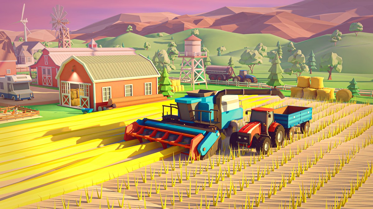 Farm - Low Poly 3D Models Pack