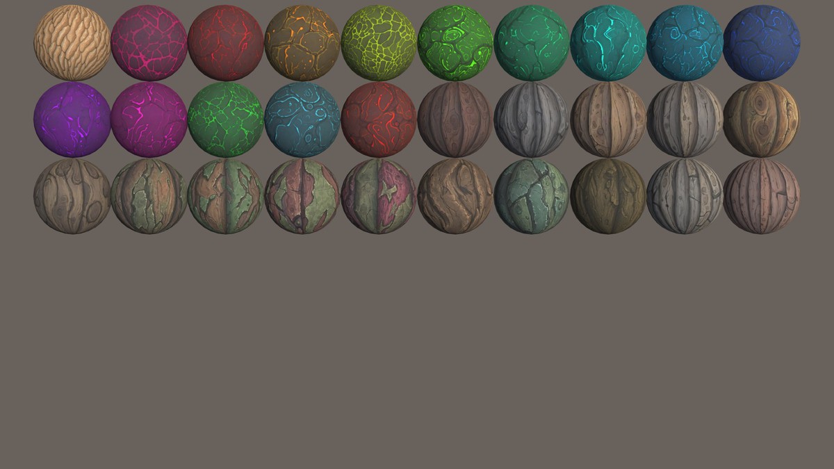 Stylized Textures - Pack Vol 18