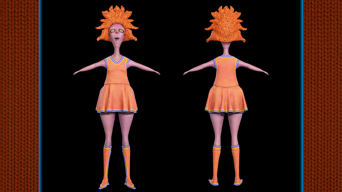 Cartoon Stylized Character - Chocolatta