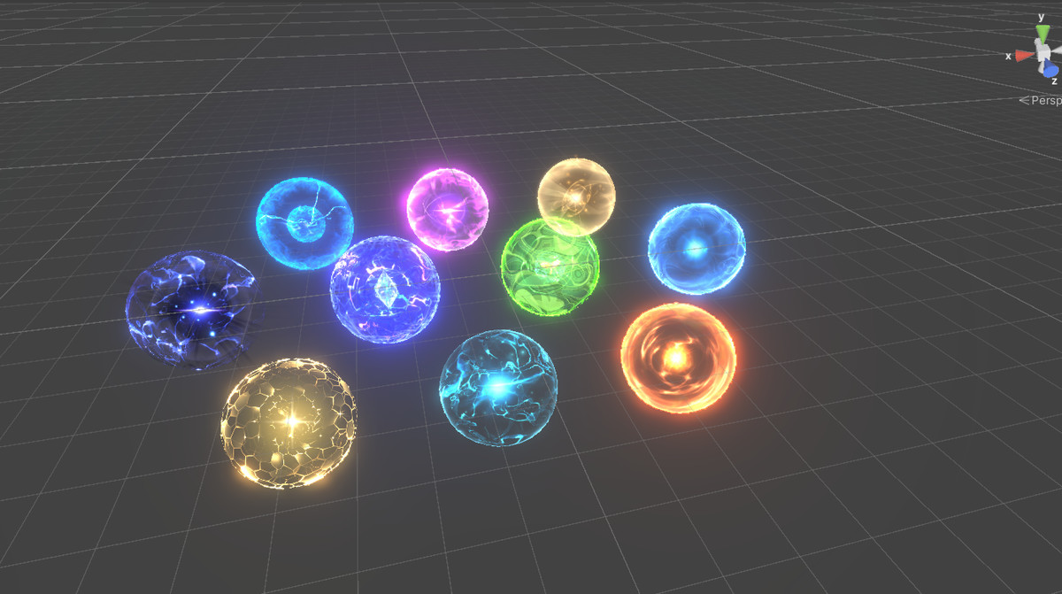 Game VFX - Magic Energy Ball