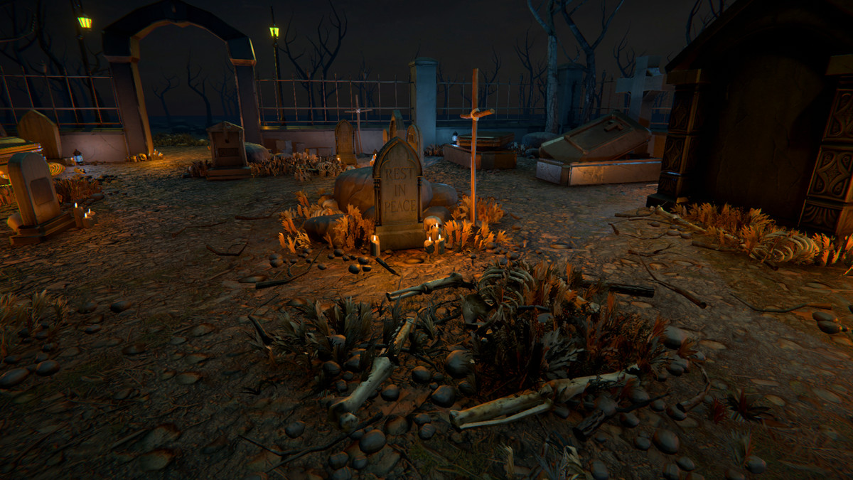 Realistic Cemetery Asset Package