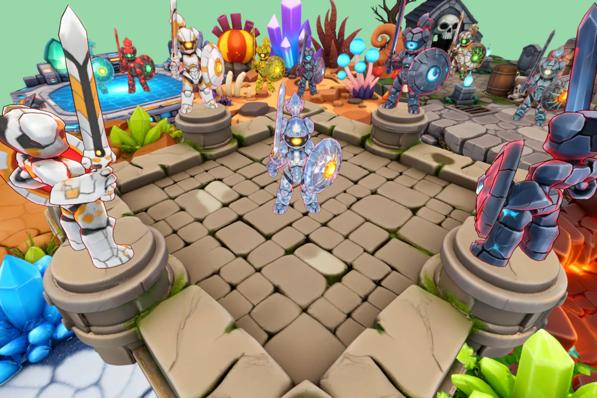 Solar Sentinel - Stylized Fantasy Monster (Rig + Animations) – PixeliusVita