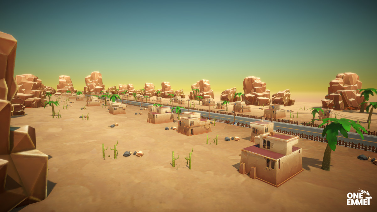 Stylized Desert Outpost Environment Pack