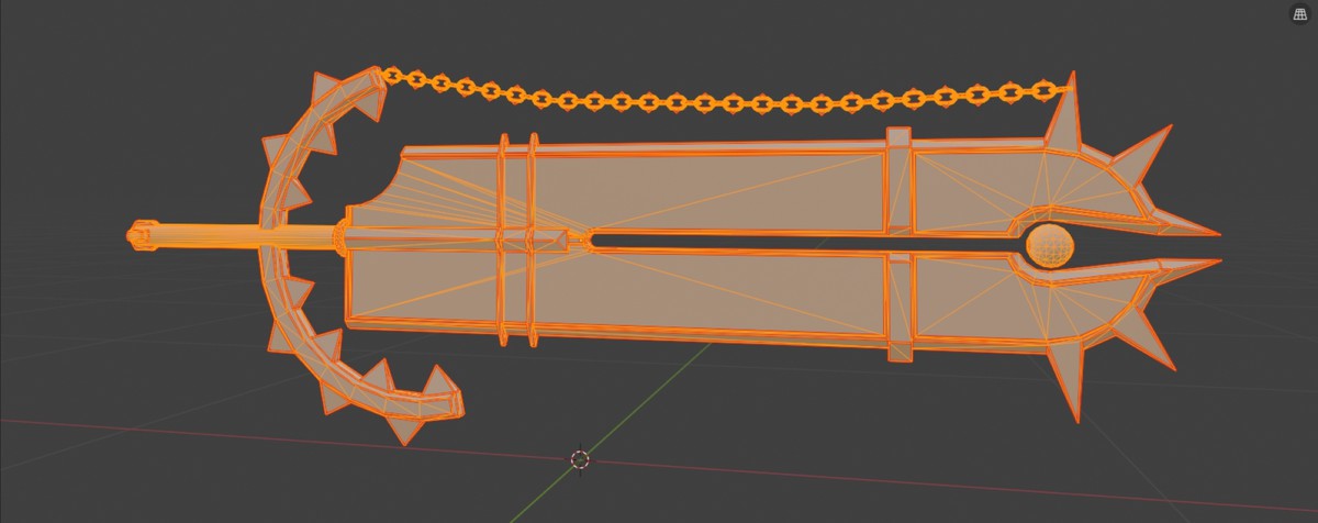 Dark Fantasy Giant Sword - 2 Texture Variants Pack