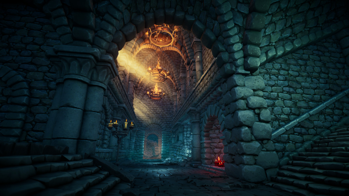 Fantasy Worlds - Forests, Meadows & Dungeons - Stylized 3D Environment