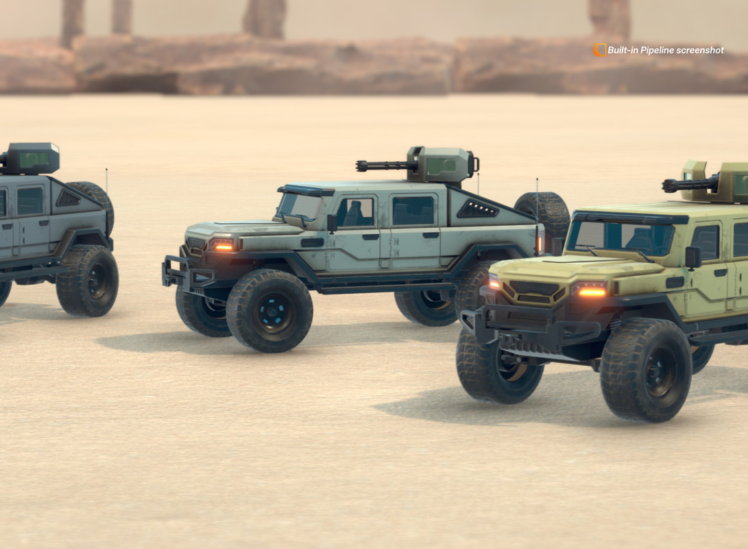 Combat Military Vehicle - Drivable 4x4 Pickup Truck