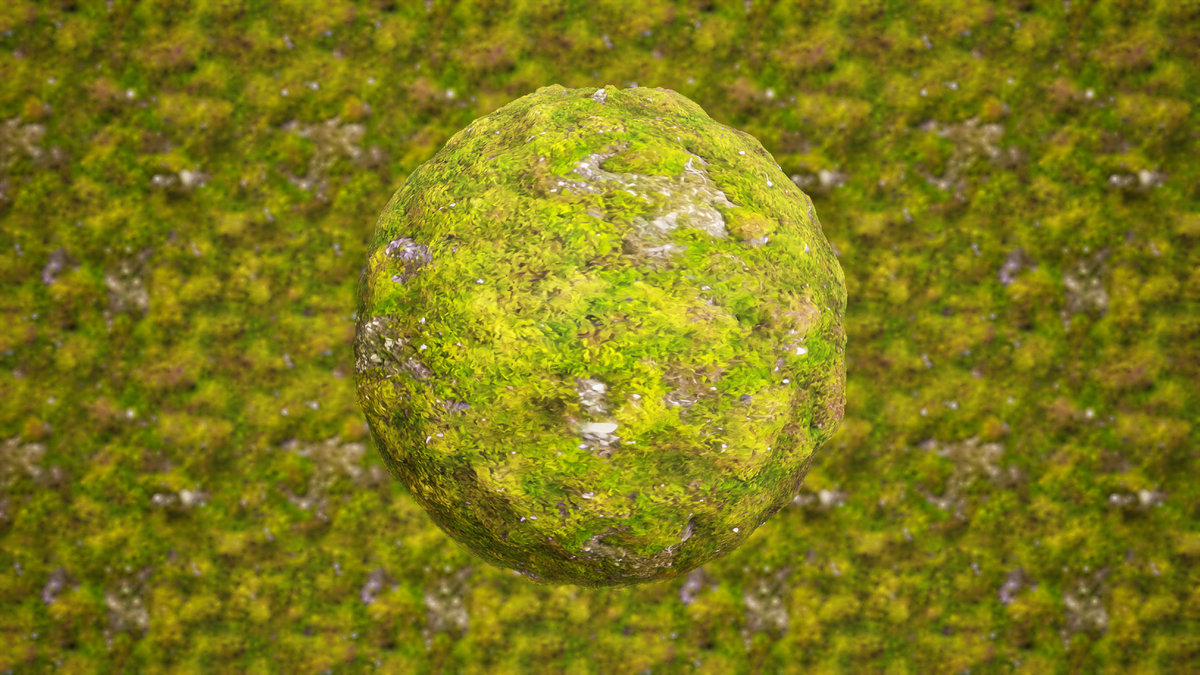 Stylized Materials - Moss 1