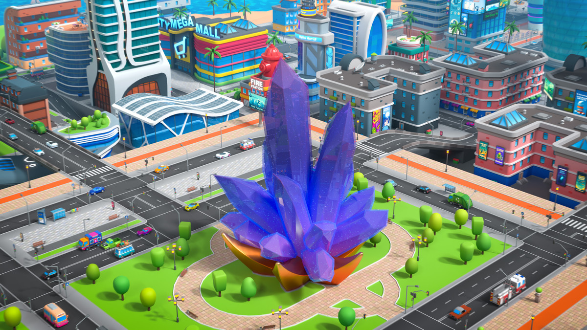 Cartoon City - Low Poly City 3D Models Pack