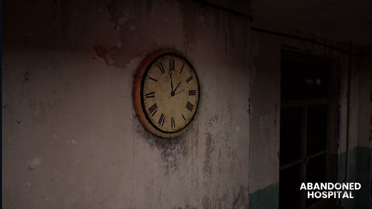 Abandoned Hospital Corridor