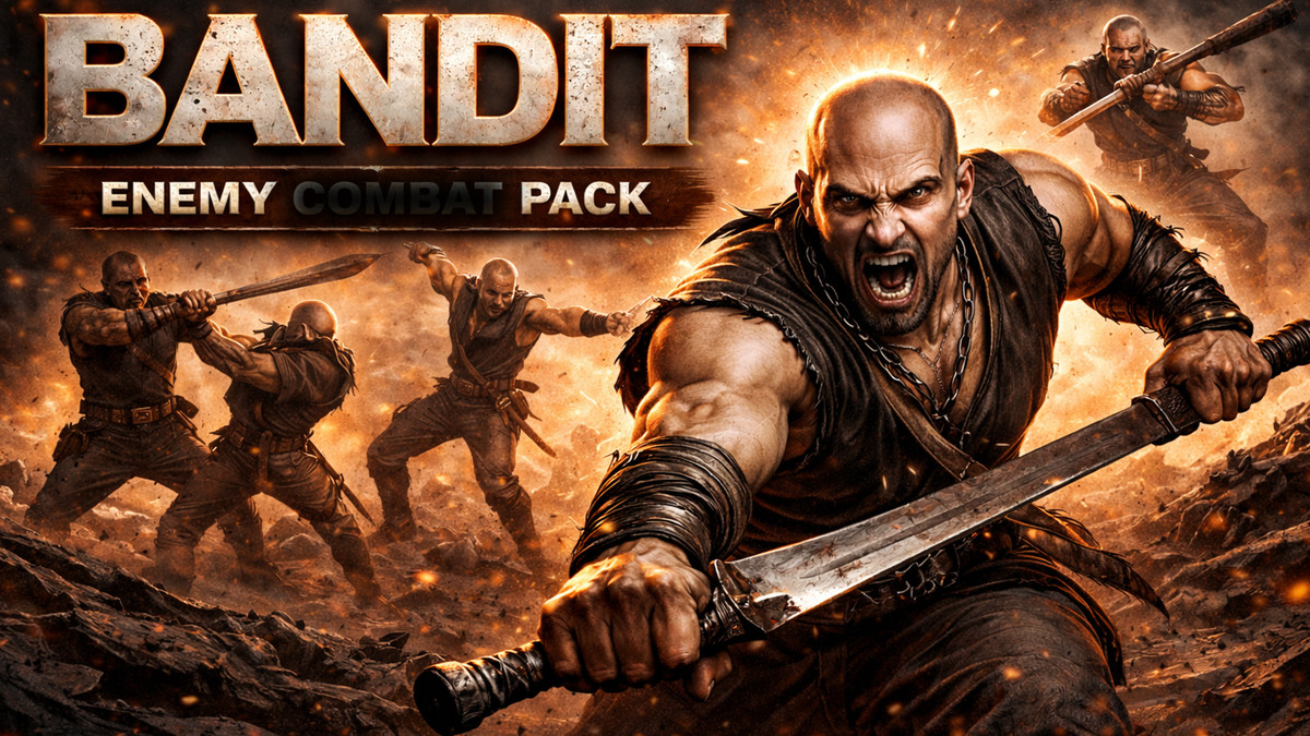 Bandit Enemy Animation Pack