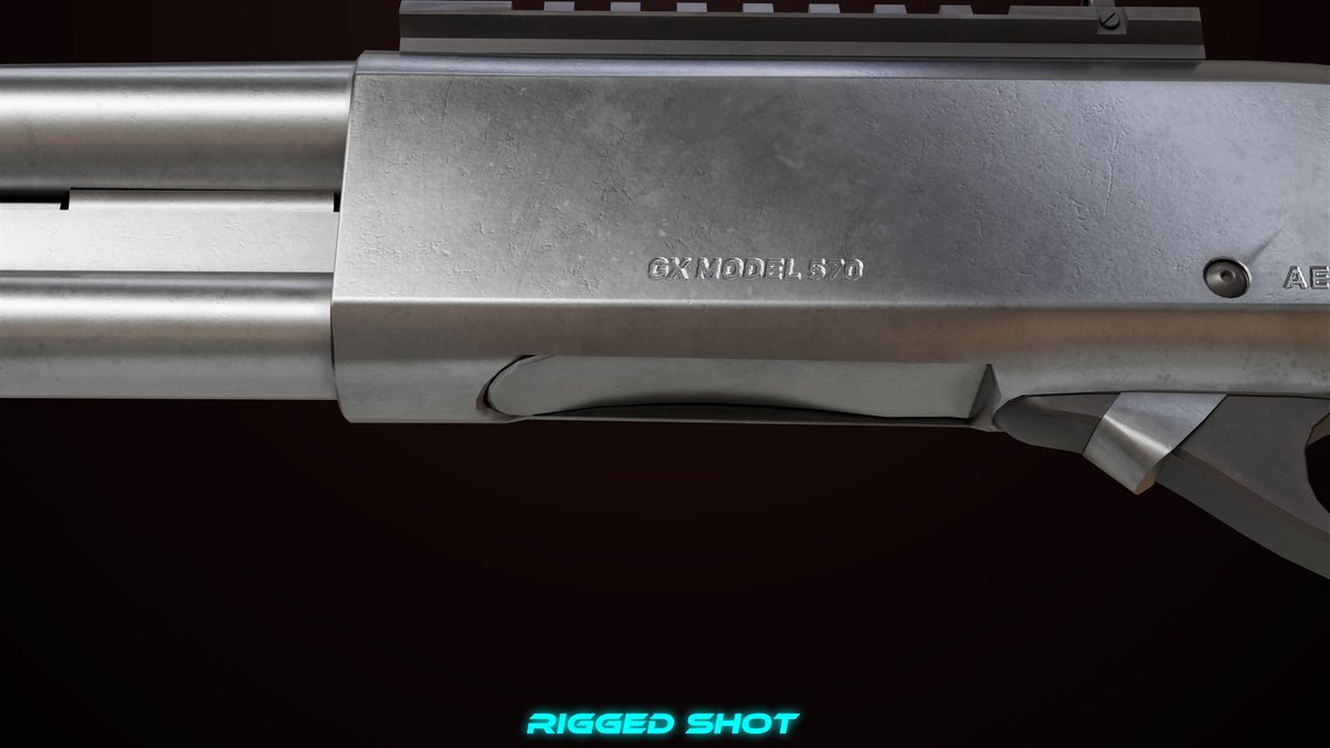 Shotgun Collection 01 URP HDRP Textures