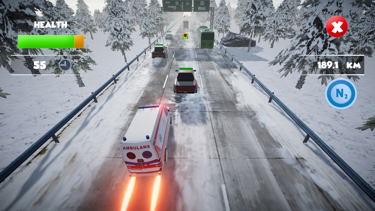 Traffic Racing Game