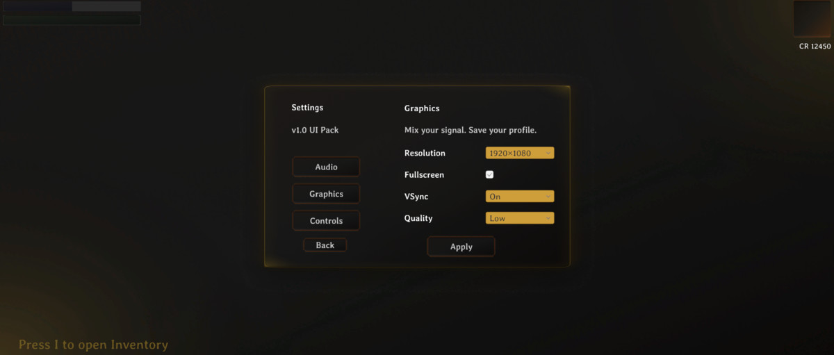 Dark Fantasy RPG UI Kit — Inventory, Menu & Settings