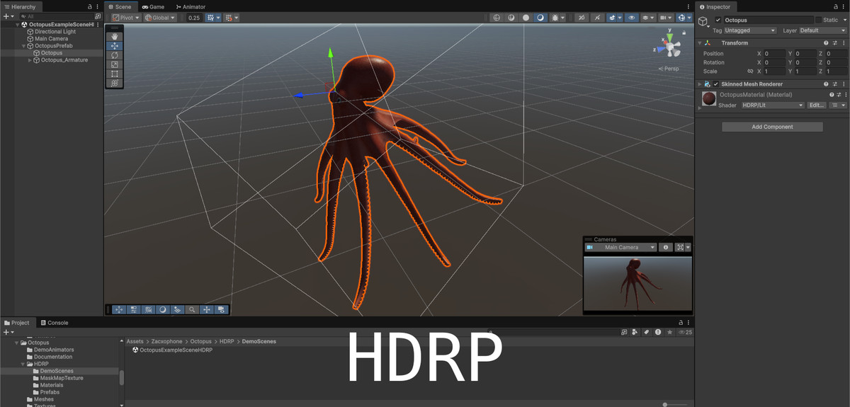 Animated Octopus