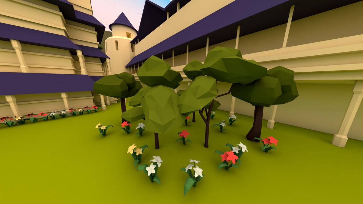 Low Poly Frozen Environment