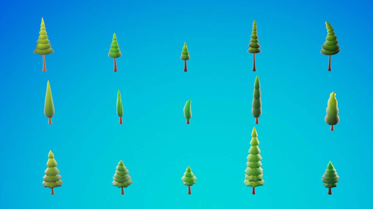 Low Poly Seasonal Forest Biome 2 by IGS