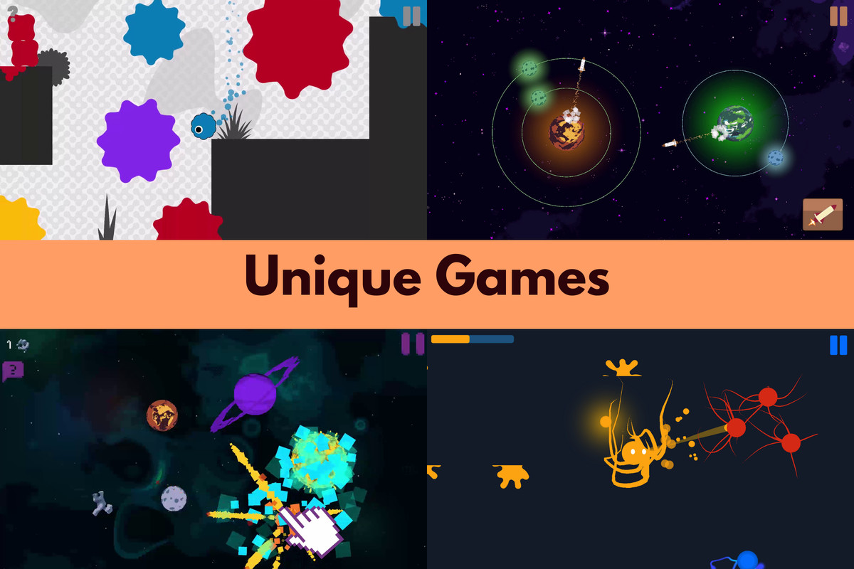 Unique 2D Game Templates Bundle