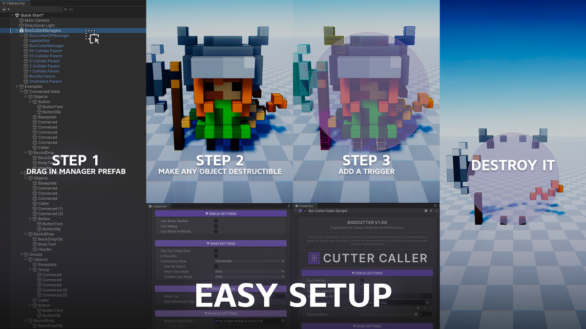 BoxCutter - Realtime Voxel Destruction
