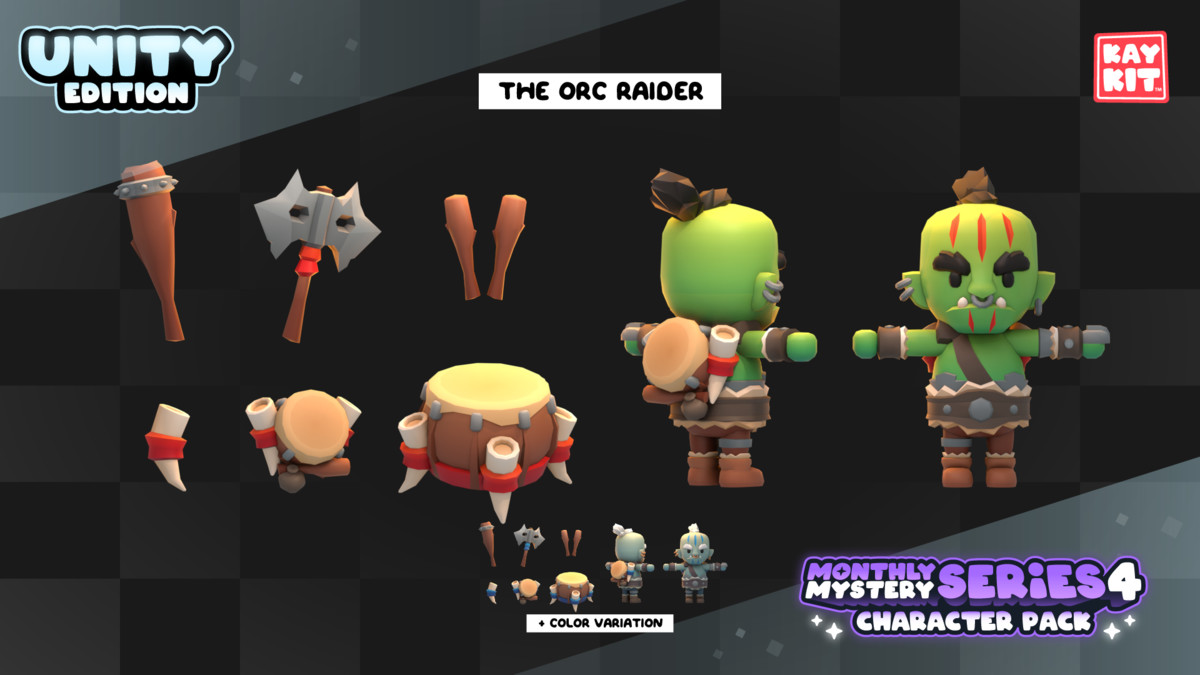 KayKit - Mystery Series 4 (for Unity)