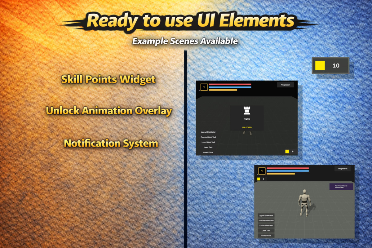 Progression Tree Builder for Game Creator 2