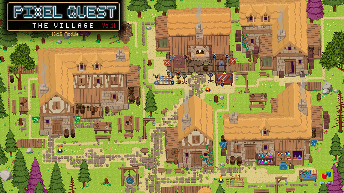 2D Pixel Quest Bundle