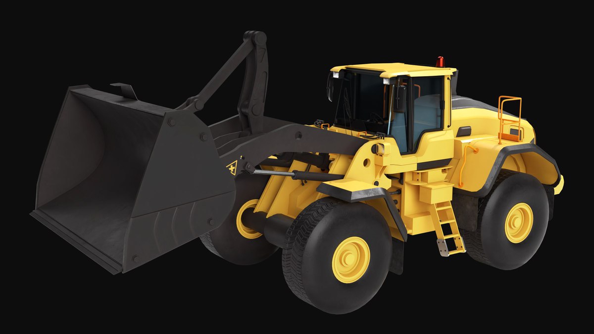 Mining Truck 02 URP HDRP Textures