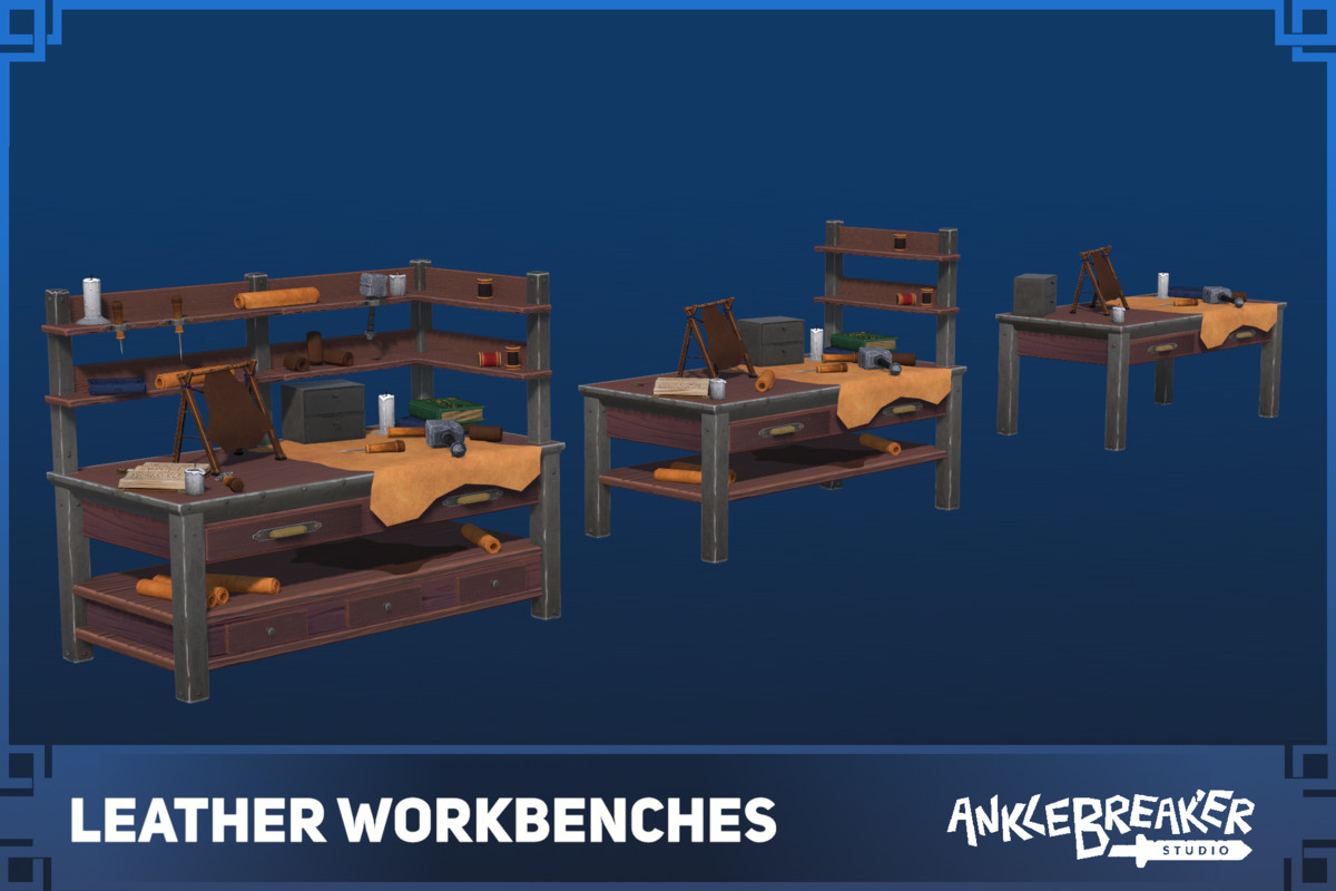 Stylized Workbenches | MEGAPACK#2