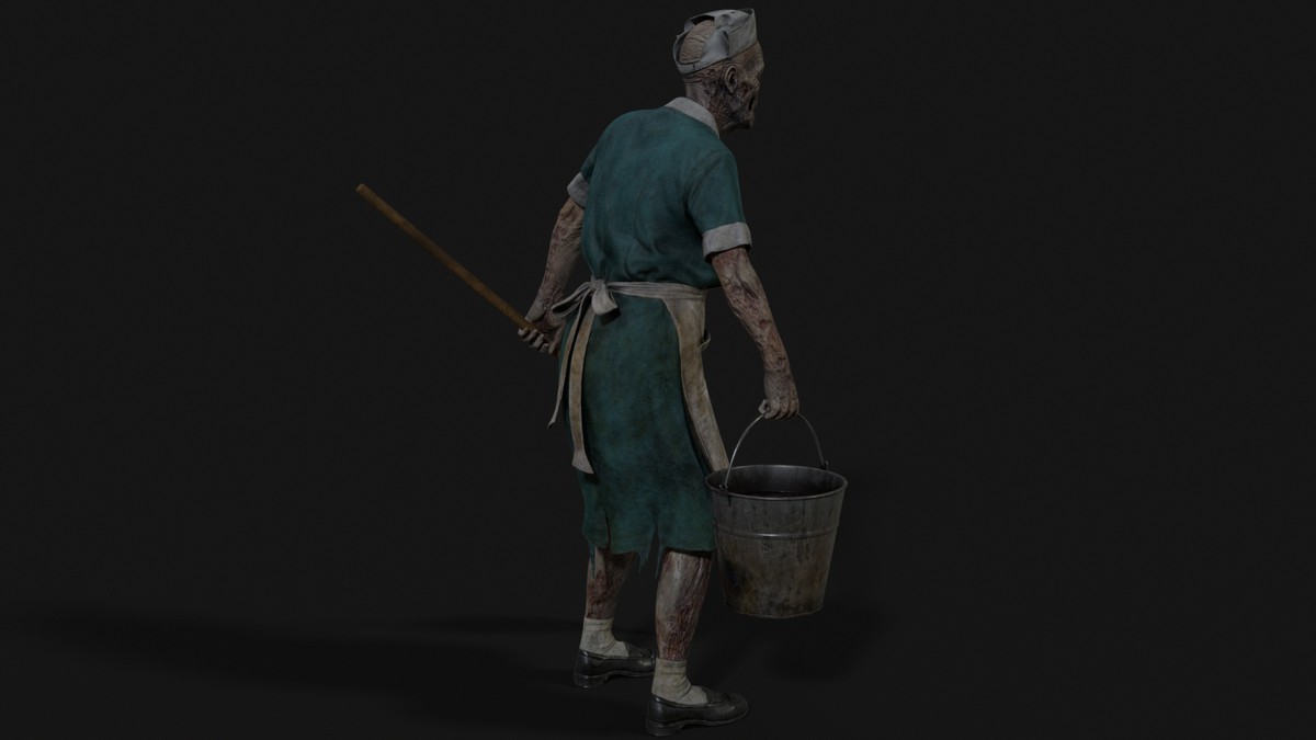 Hospital Janitor — Zombie Hospital Collection