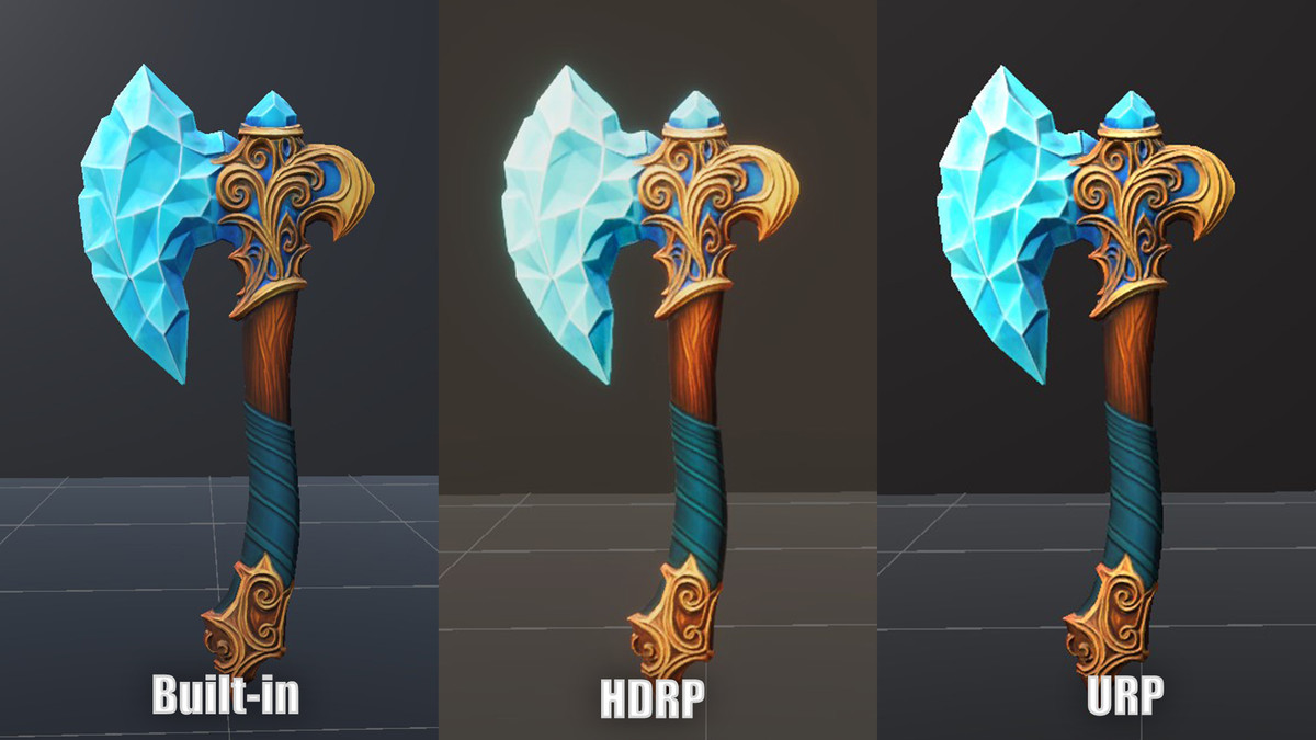 Medieval Axe Set - Game Ready Weapon