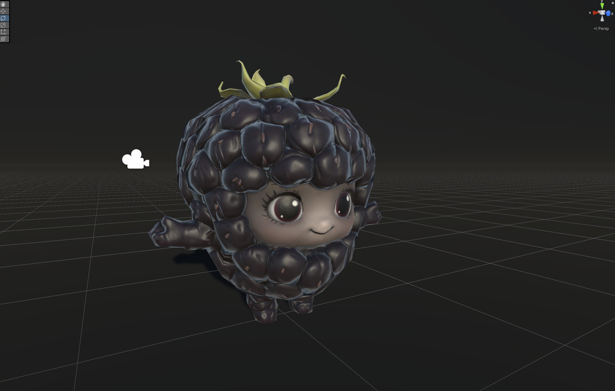 Chibi Fruit Blackberry