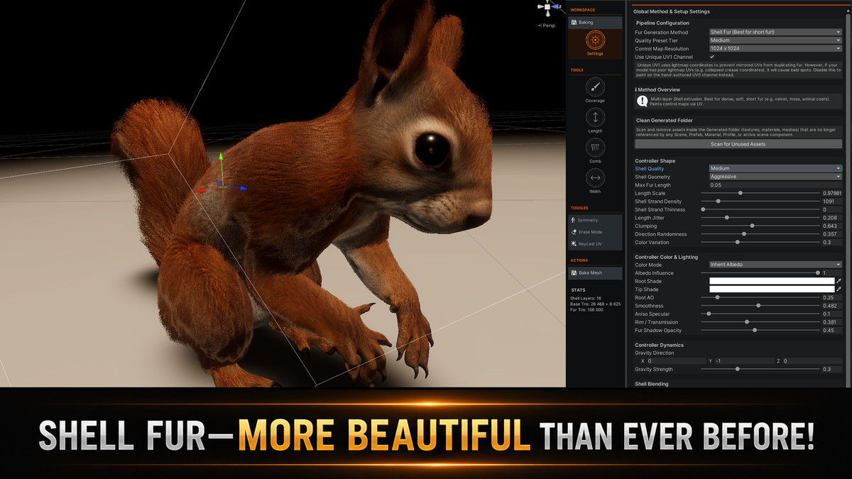 FurBrush Studio: 3 in 1 Ultimate fur creator