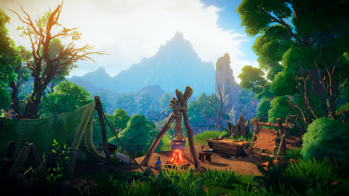 Fantasy Worlds - Forests, Meadows & Dungeons - Stylized 3D Environment
