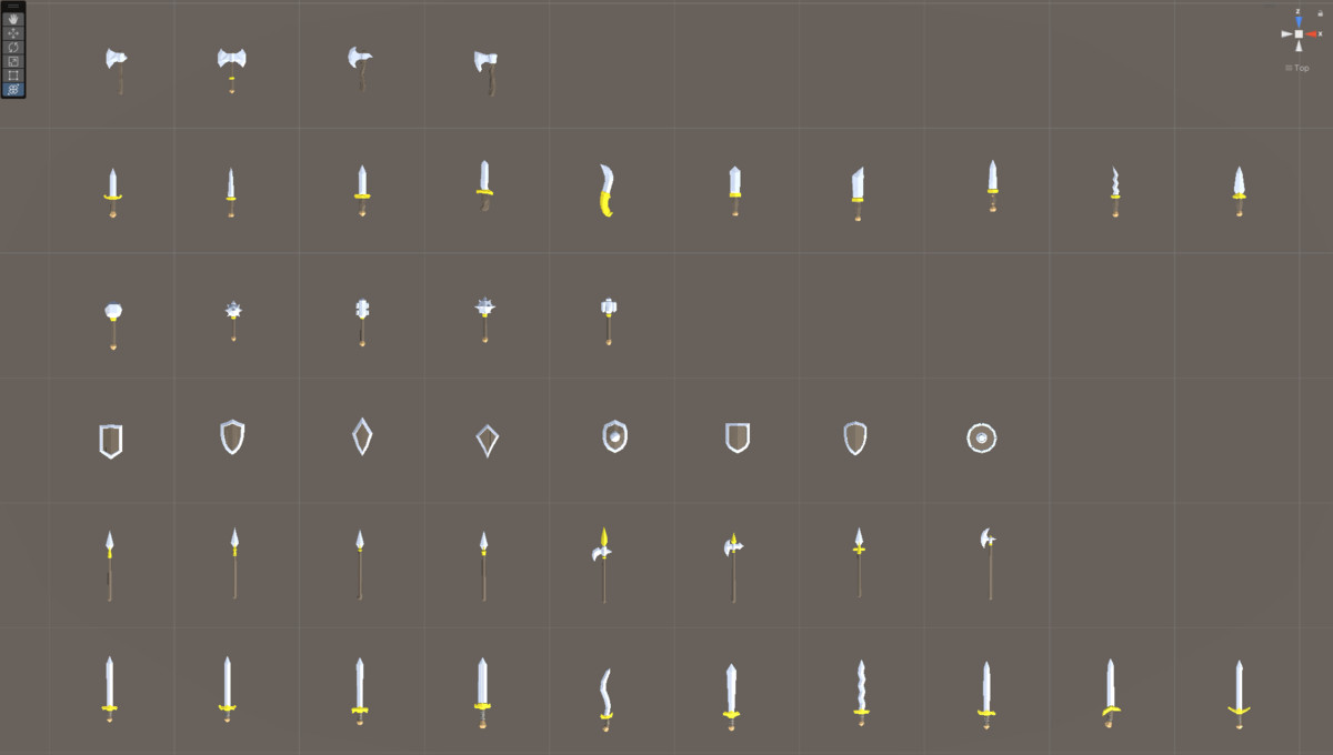 Fantasy Melee Weapons - Low Poly Pack