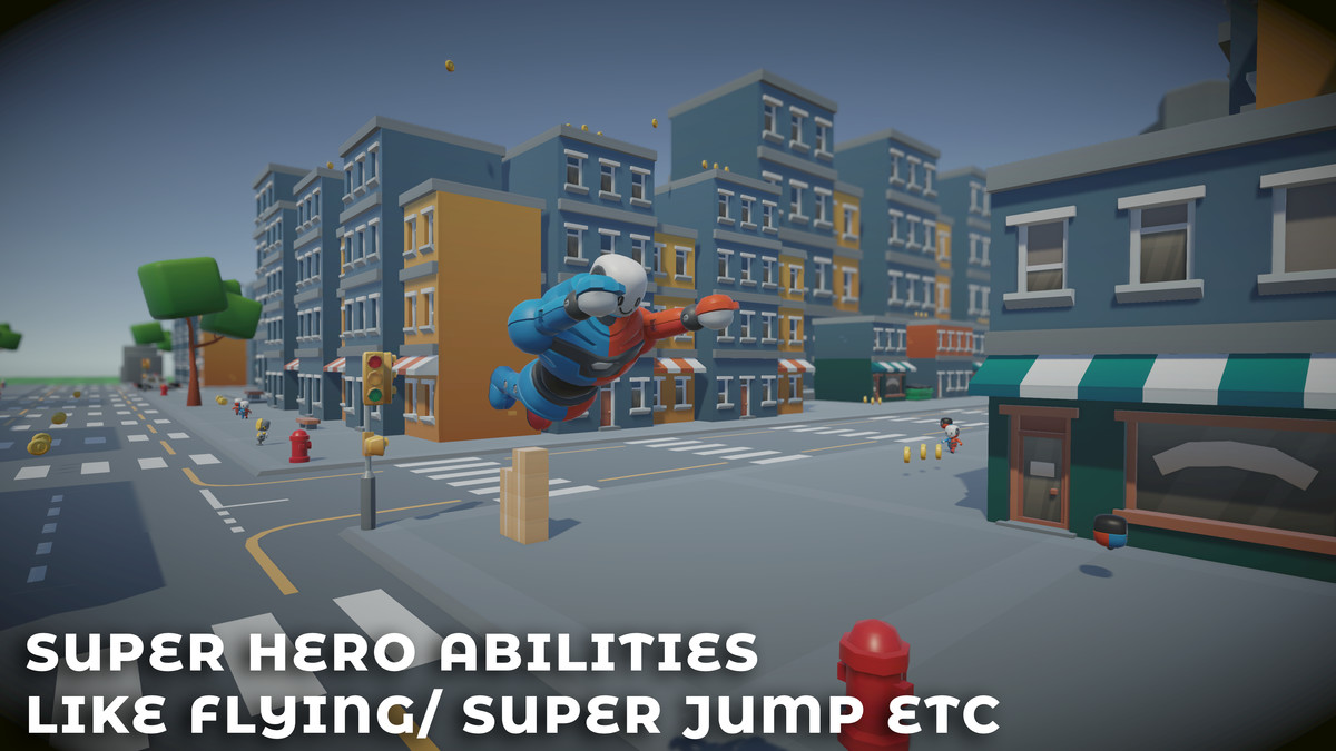 SuperHero Controller | Physics based SuperHero System & Template